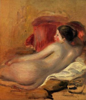 Pierre Auguste Renoir : Reclining Model